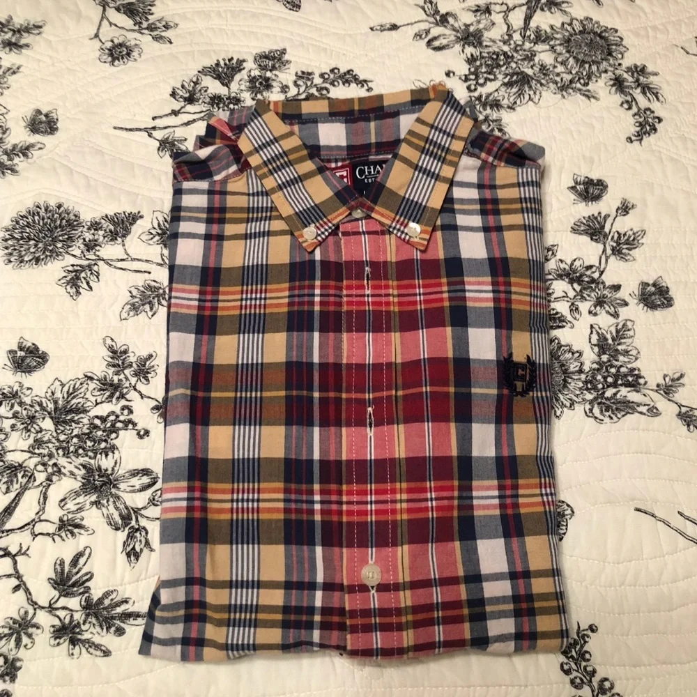Chaps boys button
